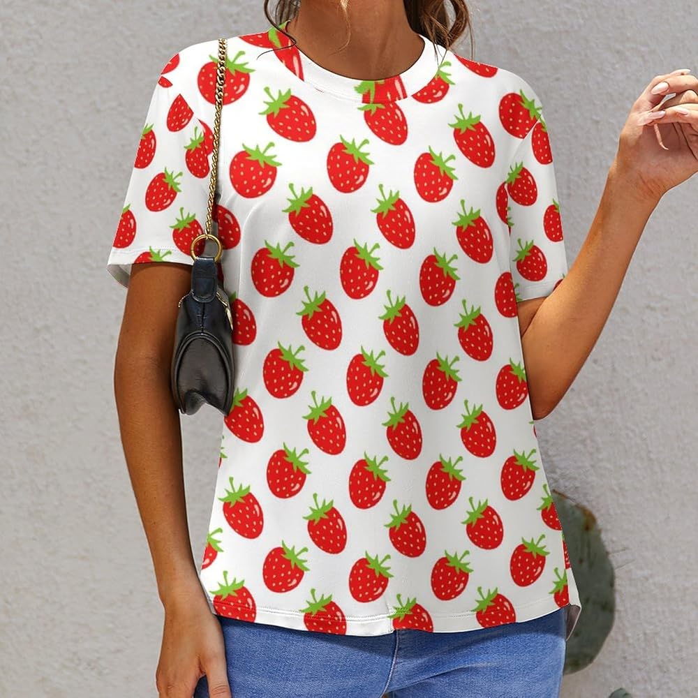 L 新品 BUMP OF CHICKEN strawberry TEE Aeropostale Strawberries Graphic Tee